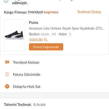 Puma Ayakkabı Ucunun Delinmesi