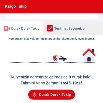 Aras Kargoda Ürünümün Akıbetini Merak Ediyorum