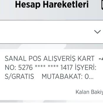 Gratis Siparişimi Kendisi İptal Etti