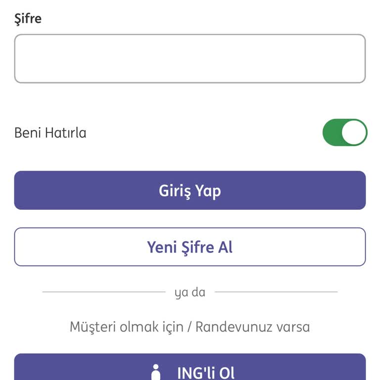 ING Den Hizmet Alamıyorum