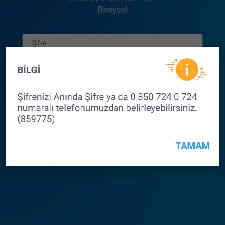 İş Bankası Mobil Şifre Kitlenmesi