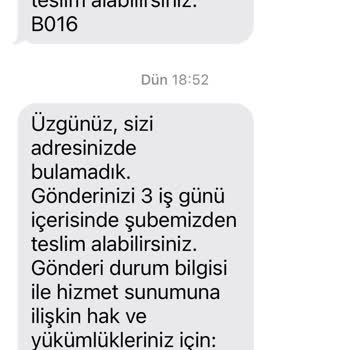 Aras Kargo Eve Gelmeden Adreste Buladık Diye Ürünü Teslim Etmemesi