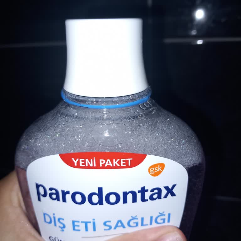 Parodontax Ağız Bakım Suyunun Bozulması.