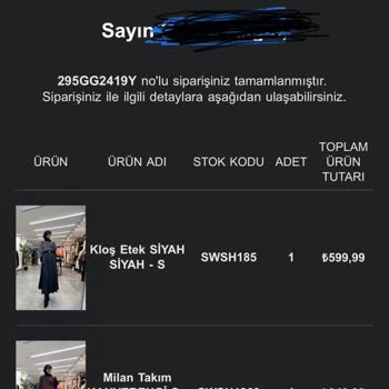 Sawosh İade Talebime Geri Dönmüyor İademi Yatırmıyorlar