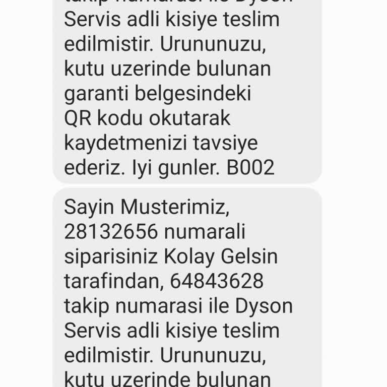 Dyson, Dyson Gen 5 İ Tamir Etmeden Gönderiyor