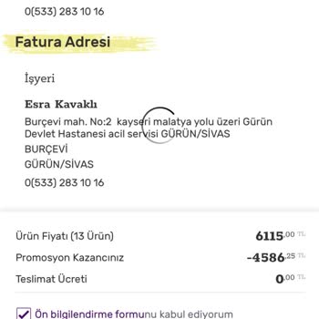 İndirim Adı Altında Gratis Mağduru