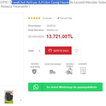 Goldmaster Kendi Sitesinde 2.5 Kat Fazla Fiyat Uygulaması