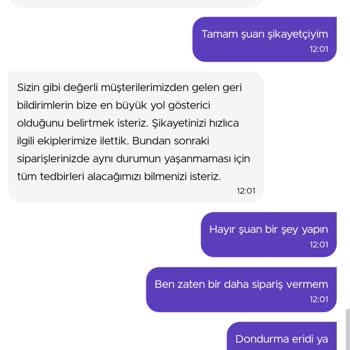 Getir 73 Dakika Sonra Çıkan Sipariş Ve Müşteri Hizmetleri İlgisizliği