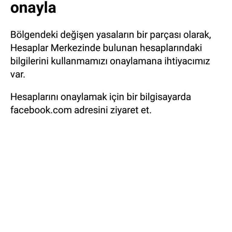 % 83 11:38 F Facebook'u Kullanmaya Devam