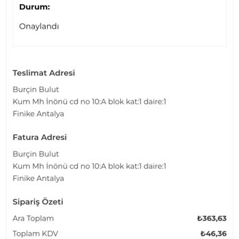 Divolya.com İade Ücreti Kesti