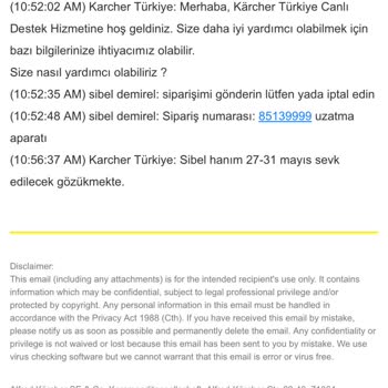 Karcher Parasını Ödediğim Ürünü 2 Aydır Göndermiyor Para İadesi De Yok