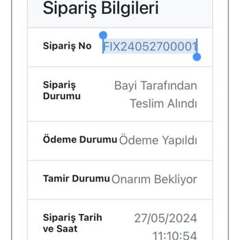 EasyCep Onarım İçin Bıraktığım Telefonum Nerede?