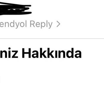 Parayı Ödeyerek Hizmet Alamadığım Bir Firmadır Trendyol