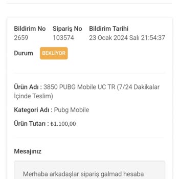 enucuzpubg.com 23 Ocak 2024'den Beri Yükleme Yapılmadı
