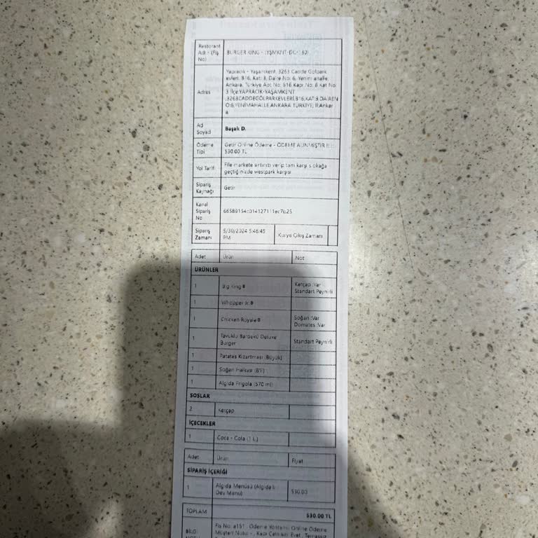 Getir Gelmeyen Sipariş Teslim Edildi Görünüyor Param Geri Yatmadı!