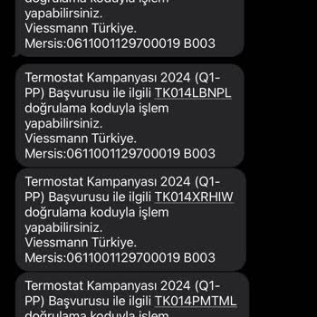 Viessmann Kombi Termometre Kampanya Hatası
