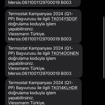 Viessmann Kombi Termometre Kampanya Hatası
