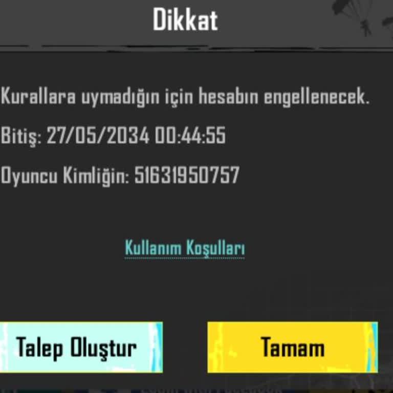 PUBG Mobil'de Haksız Yere 10 Yıl Ban Yedim, Yardımınızı Bekliyorum
