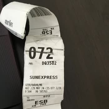 Sunexpress Hasarlı Bagaj Şikayetim