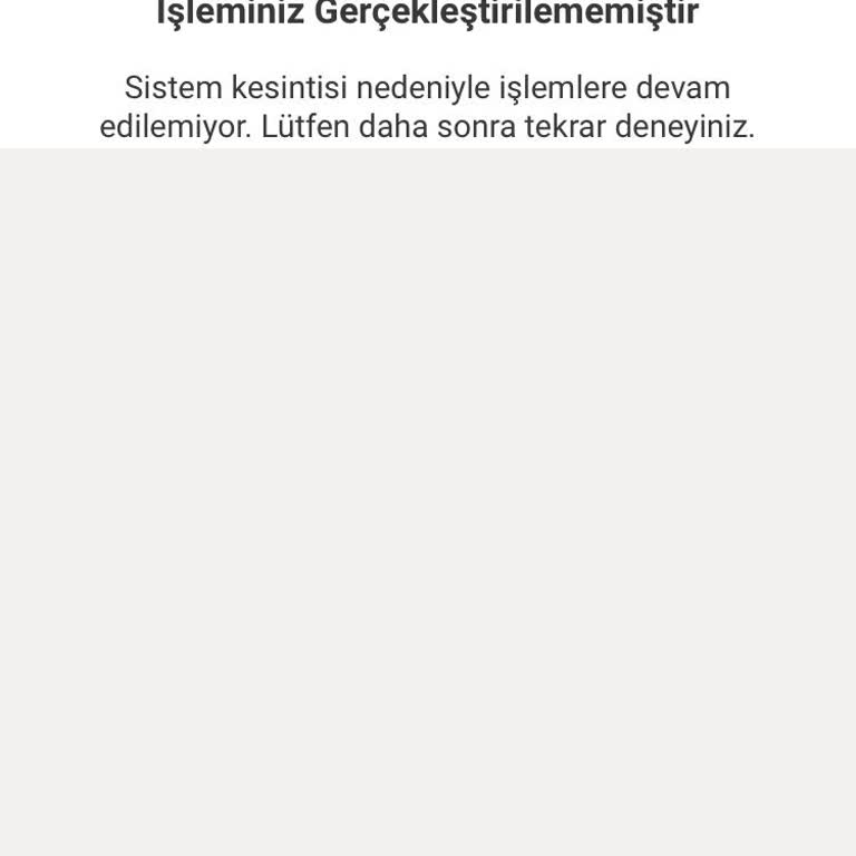 VakıfBank Ria Gelen Para Sistem Kesintisi Hatası