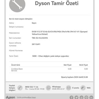 N11'de Dyson Süpürge Değişim Sorunu: Garanti Süresi Dolmadan Mağduriyet