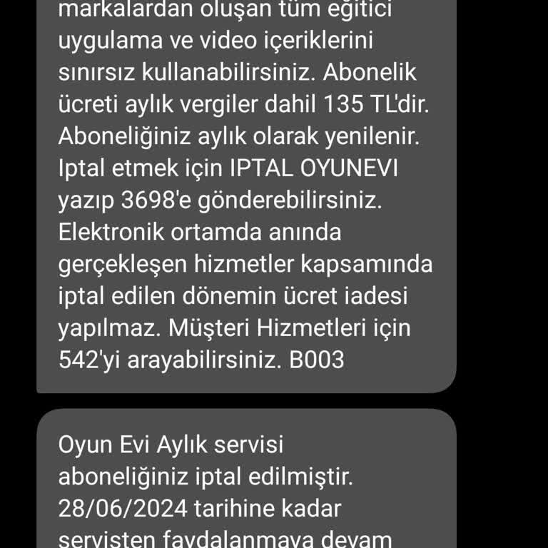 Vodafone İstemediğimiz Servislere Üye Yapıyor
