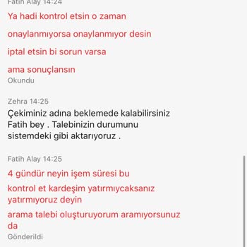 Trendbet Çekim Talebimi Onaylamıyor Oyalıyorlar Bilerek