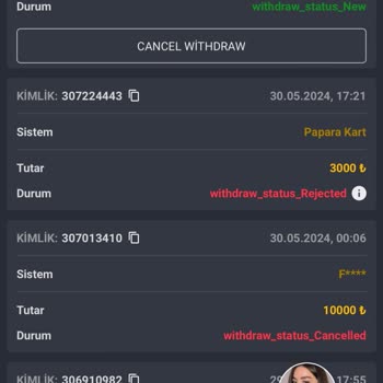 Trendbet Çekim Talebimi Onaylamıyor Oyalıyorlar Bilerek