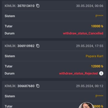 Trendbet Çekim Talebimi Onaylamıyor Oyalıyorlar Bilerek