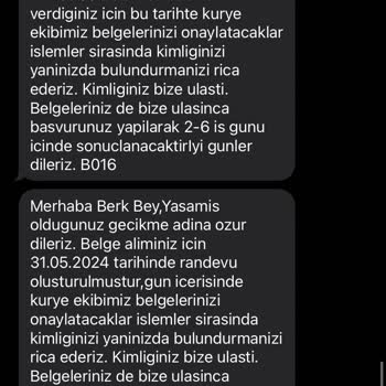 TurkNet Sözleşme Kurye Sorunu