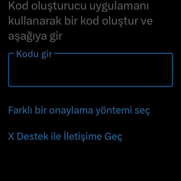 Twitter 2 Zamanlı Doğrulama Kodunu Unuttum Ve Hesabıma Giriş Yapamıyorum