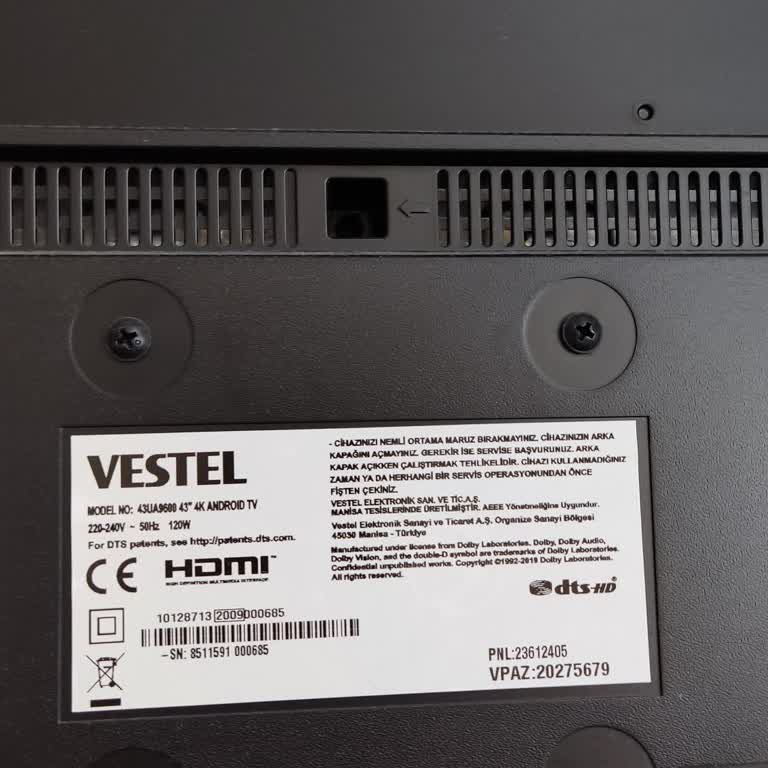 Vestel Yedek Parça Siparişi Vermiyor