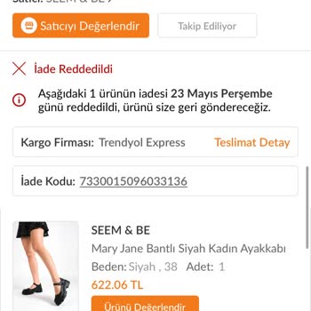 Trendyol İade Kodlarını Karıştırdı Ve Ücret İadem Gerçekleşmiyor