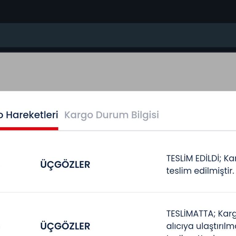 A101 Den Aldığım Mobilyalar Kayboldu