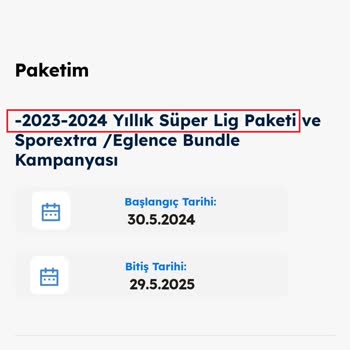 TOD Tv TOD-Yeni Sezon Maçları Diye Gönderilen Mesajla Eski Sezon Üyelik Satış