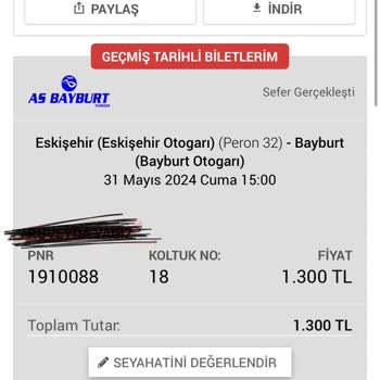 Obilet Paranız Çöpe Gider