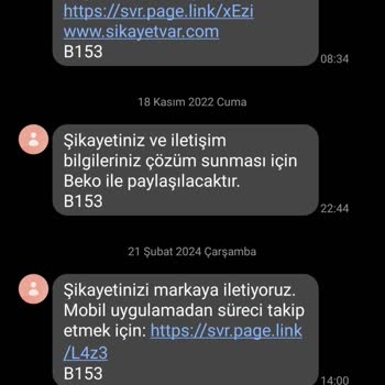 Yataş Grup- Enza 500 TL Cek Karşılığında Şikayetine 5 Yildiz İstiyor