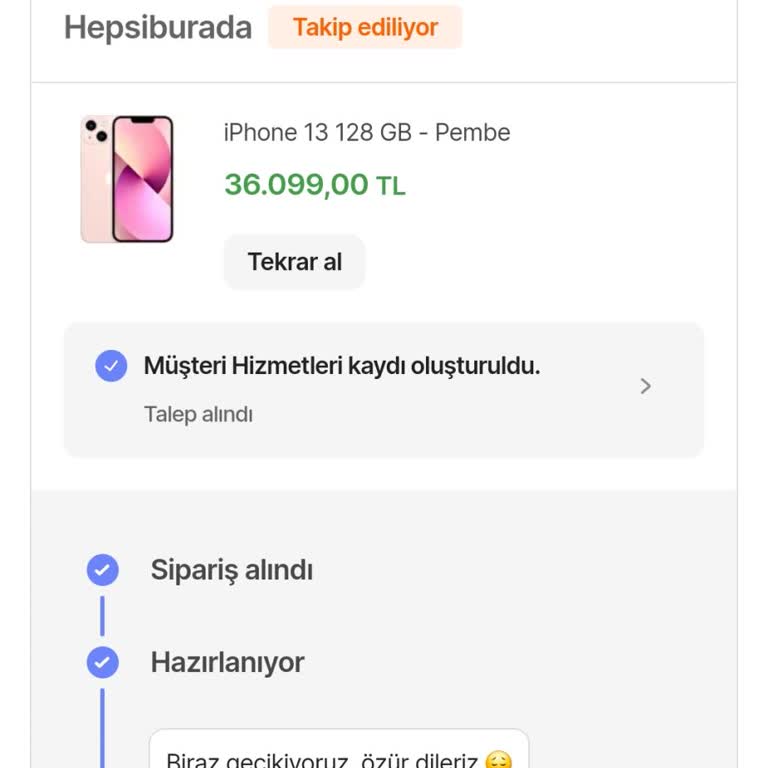Kız Arkadaşımın Doğum Gününe Günler Kala Olacak İş Değil Hepsiburada
