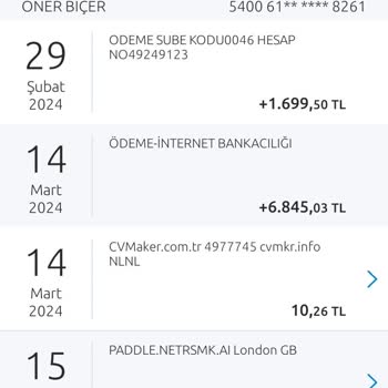 CV Maker Haber Vermeden Üyelik Yapma Ve Ücret Talep Etme