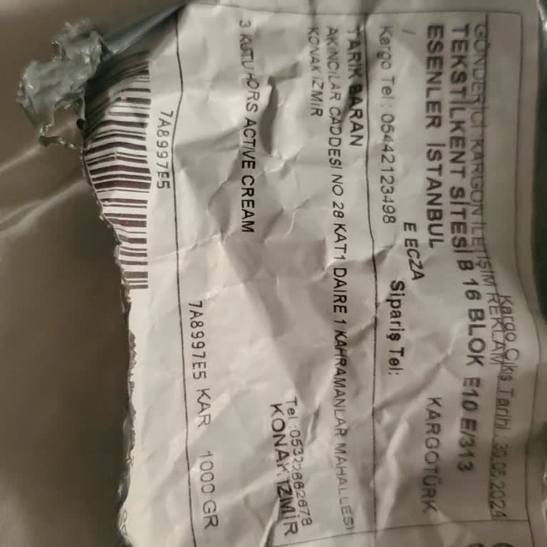 Hors Active Cream Yanlış Ürün Teslimatı Ve İletişim Sorunu