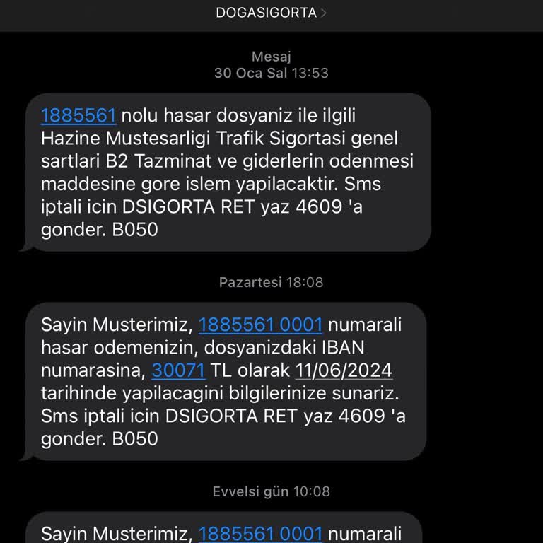 Doğa Sigorta Kendi Hatasını Bana Yansıtıyor