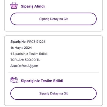 Gratis Sipariş Sorunu Yardım