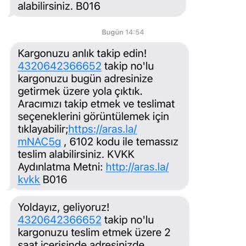 Aras Kargo Yanlış Adres Gerekçesiyle Teslim Edilmeyen Kargo Hakkında Şikayet