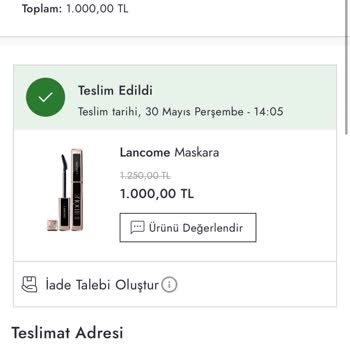Boyner Acil Mağduriyet - Ürün Gelmedi.