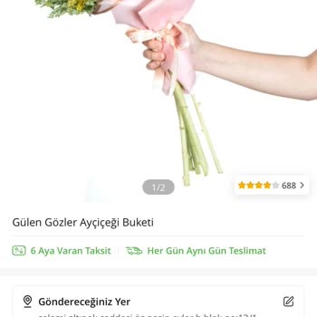 ÇiçekSepeti Çiçek Sepetinin Eksik Kusurlu Ürün Gönderimi Ve Stok Sorunu