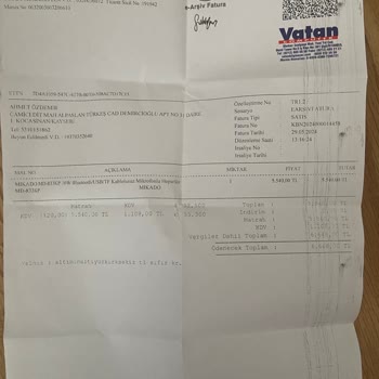Vatan Bilgisayar'dan Aldığım Ürün İçin Fahiş Fiyat Şoku!