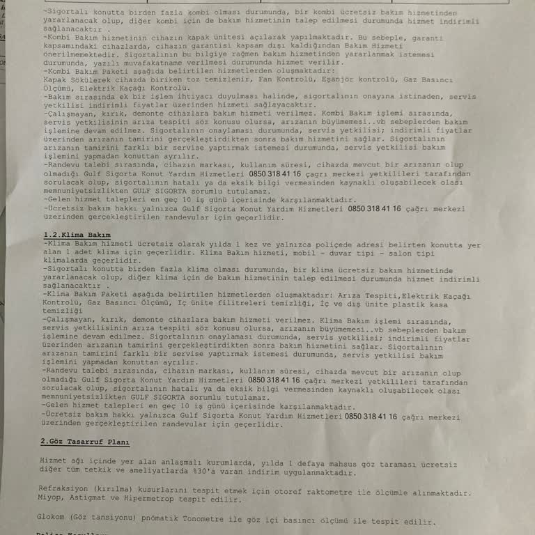 Gulf Sigorta Konut Sigortasında Eksik Bilgilendirme Sorunu