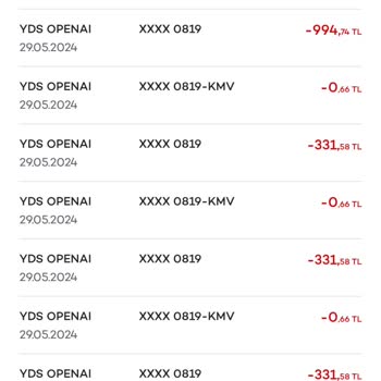 Akbank YDS Openai Habersiz Paramı Çekti.