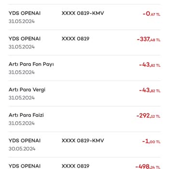 Akbank YDS Openai Habersiz Paramı Çekti.