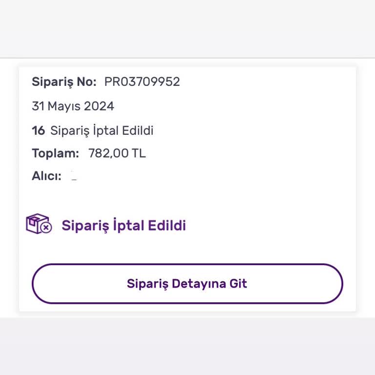 Gratis Siparişimi Haber Vermeden İptal Ediyor!